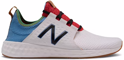 New Balance Fresh Foam Cruz v1 Reissue 2E Wide 'White Faded Cobalt' MCRZRWC-2E New Balance Fresh Foam Cruz v1 Reissue 2E Wide 'White Faded Cobalt' MCRZRWC-2E