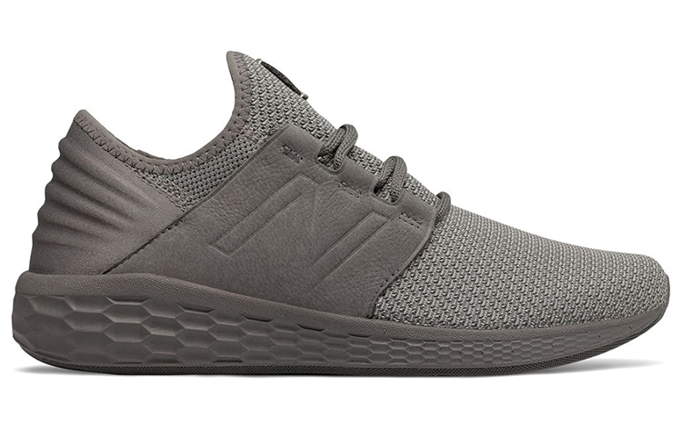 Order New Balance NB Fresh Foam Cruz v2 Nubuck 運動 透氣 低幫 跑步鞋 男款 深灰色