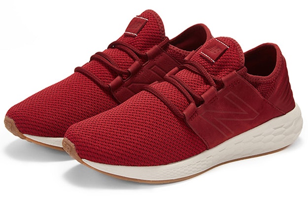New Balance Fresh Foam Cruz v2 Nubuck 'Mercury Red' MCRUZNR2 Lookbook New Balance Fresh Foam Cruz v2 Nubuck 'Mercury Red' MCRUZNR2