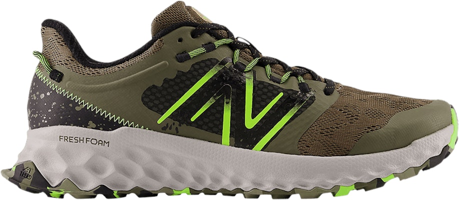 New Balance Fresh Foam Garo 2E Wide Dark Camo Pixel Green MTGAROG1 2E