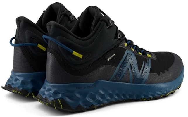 New Balance Fresh Foam Garoe Mid-Cut GTX 'Hitam Biru' MTGAMGT1-2E Details for New Balance Fresh Foam Garoe Mid-Cut GTX 'Hitam Biru' MTGAMGT1-2E