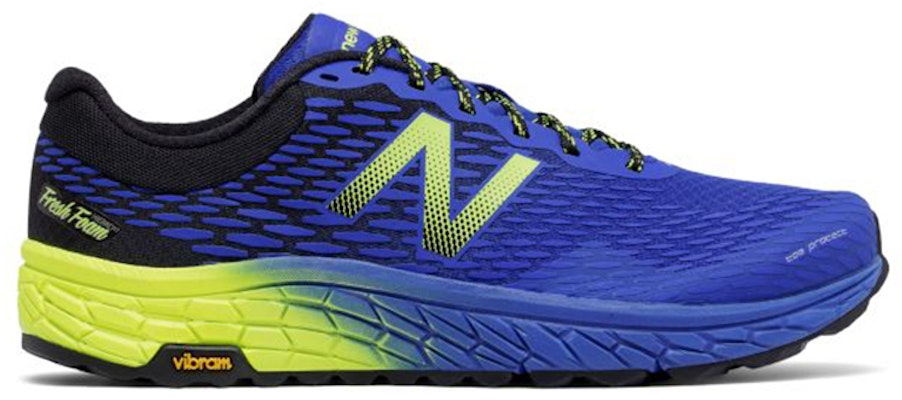 New Balance Fresh Foam Hierro v2 透氣耐磨防滑 低筒跑步鞋 藍黃色 Order New Balance Fresh Foam Hierro v2 透氣耐磨防滑 低筒跑步鞋 藍黃色