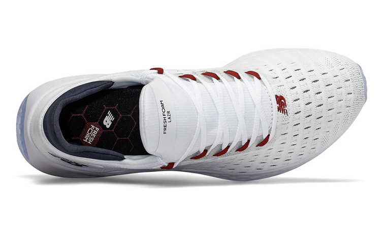 Lookbook New Balance Fresh Foam Lazr v2 Hypoknit Weiß Schuhe MLZHKLW2