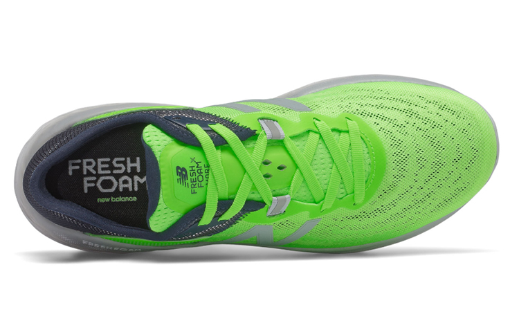 Lookbook New Balance Fresh Foam More v2 ''Lime Eclipse'' Hardloopschoenen MMORYB2