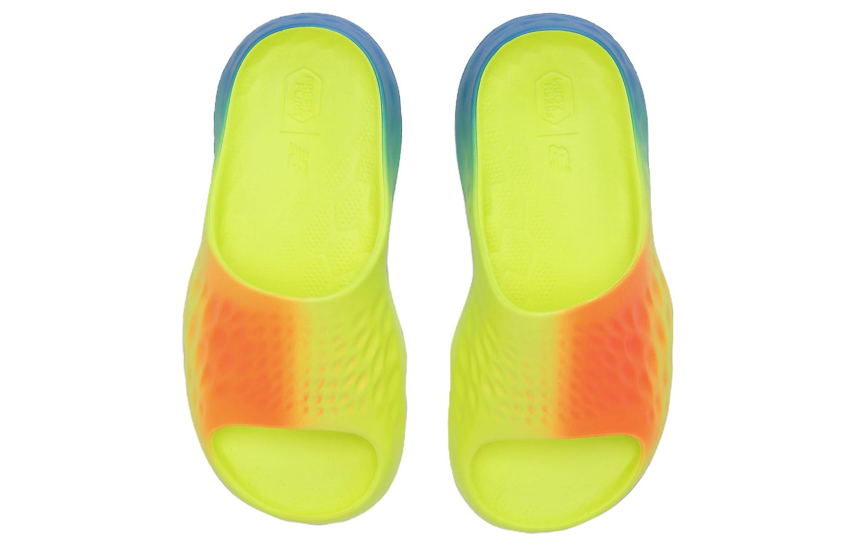 Shop New Balance Fresh Foam MRSHN Slide ''Bright Lapis Hi-Lite'' Sandales SUFHUPG3