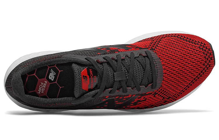 Lookbook New Balance Fresh Foam Rise 'Merah Hitam' MRISEAR