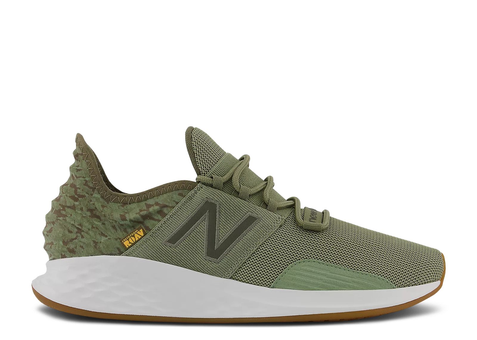 Buy New Balance Fresh Foam Roav 2E Wide 'Olive' Lebar Olif. MROAVPO1-2E