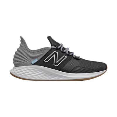 NB Fresh Foam Roav 2E Wide 'Tee Shirt - Black Light Aluminum'