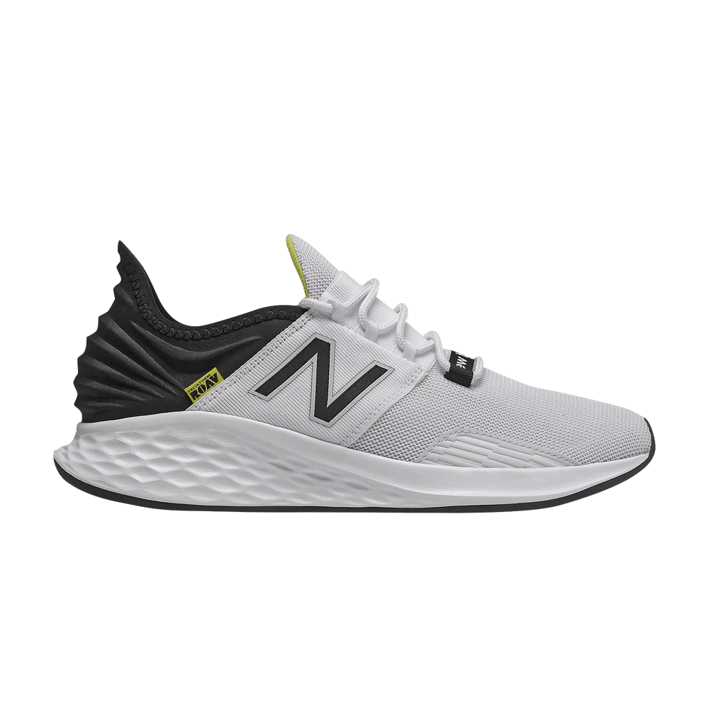 Buy New Balance Fresh Foam Roav 2E Ancho 'Blanco Negro' MROAVLW-2E