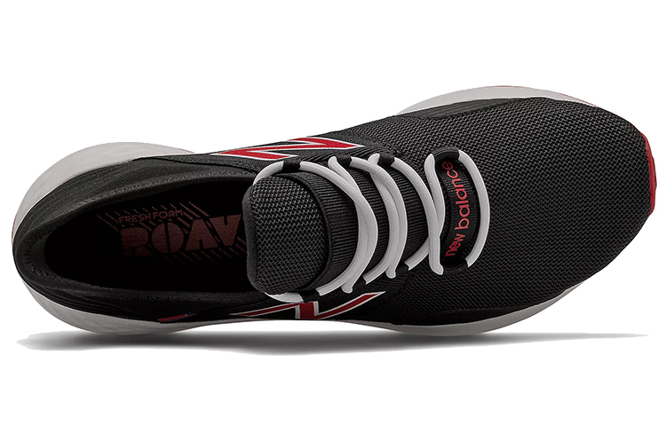Lookbook New Balance Fresh Foam Roav 'Negro Team Rojo' MROAVBR1