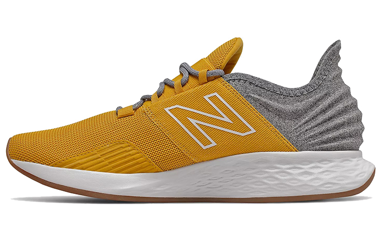 NB Fresh Foam Roav Tee Shirt 'Yellow Gray White'