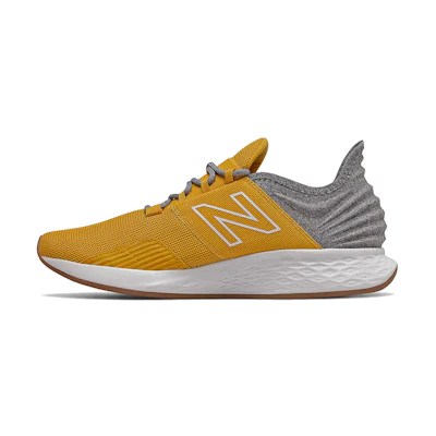 NB Fresh Foam Roav Tee Shirt 'Yellow Gray White'