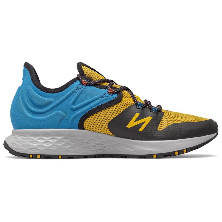 Order New Balance Fresh Foam Roav Trail D-Wide Geel/Blauw MTROVRG