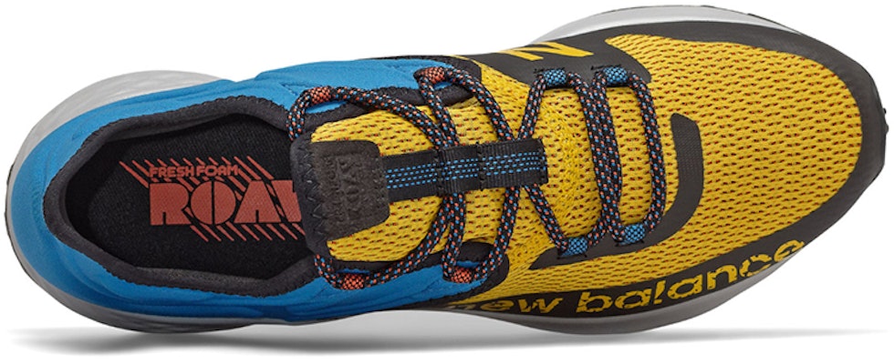 New Balance Fresh Foam Roav Trail D-Wide Kuning/Biru MTROVRG Lookbook New Balance Fresh Foam Roav Trail D-Wide Kuning/Biru MTROVRG