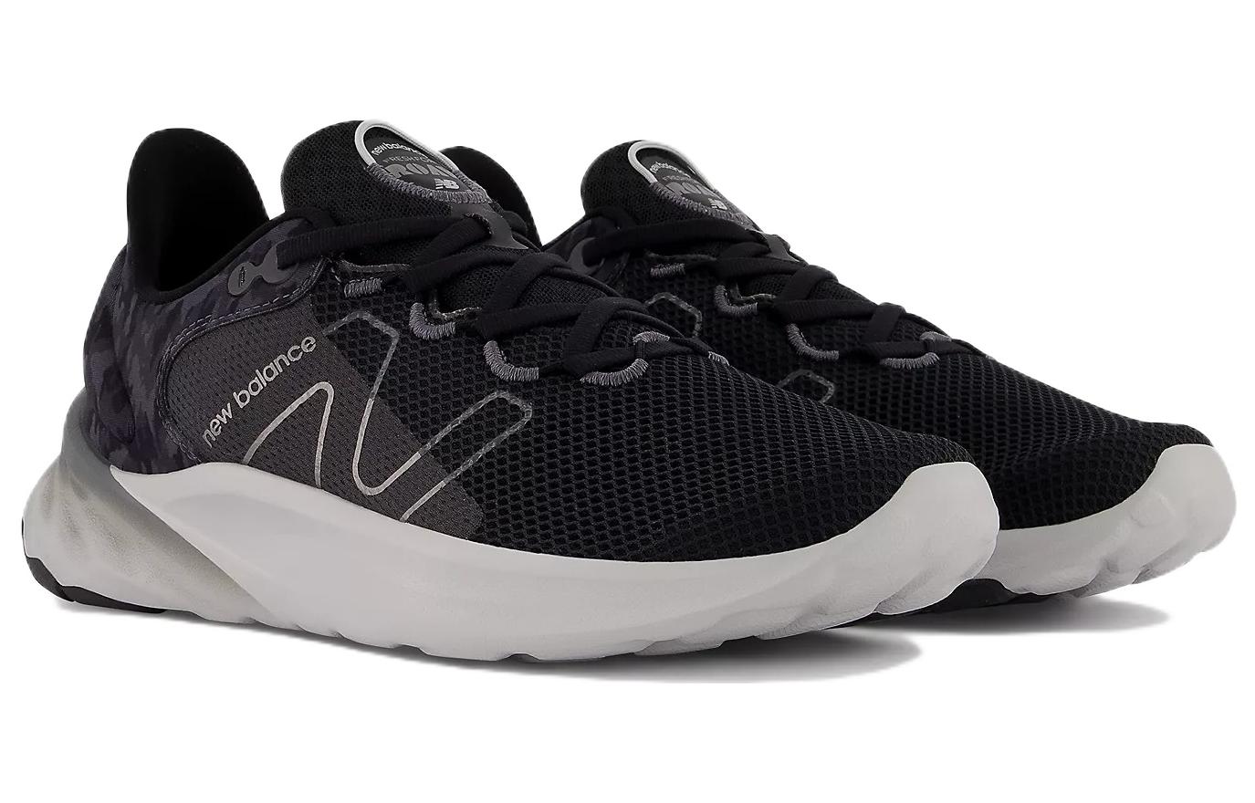 Lookbook 新百倫 NB Roav Fresh Foam v2 舒適 透氣 低筒 跑步鞋 男款 黑