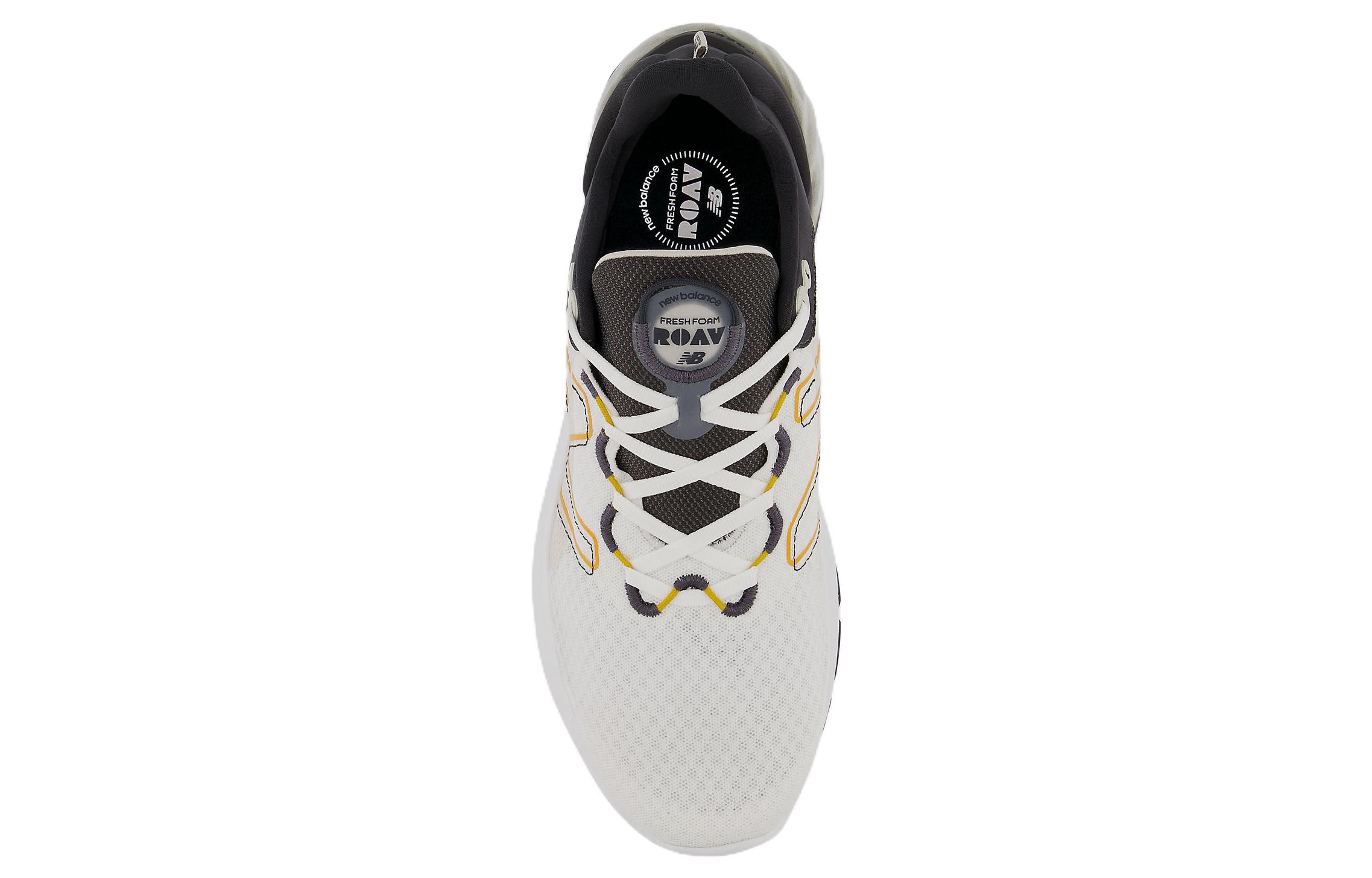 Shop New Balance Fresh Foam Roav V2 ''Blanc Noir Jaune'' MROAVMB2