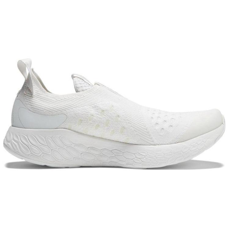 Order New Balance 新鮮泡沫X 1080 無鞋帶 舒適透氣跑步鞋 白色