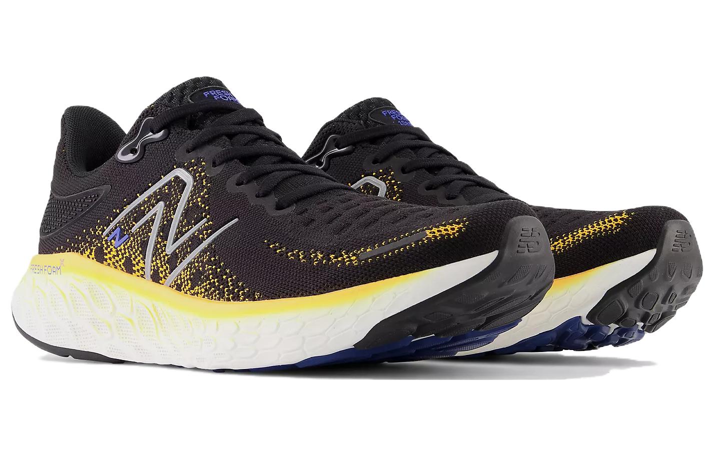 Lookbook New Balance Fresh Foam X 1080v12 2E Wide 'Hitam Marigold Panas' M108012D-2E