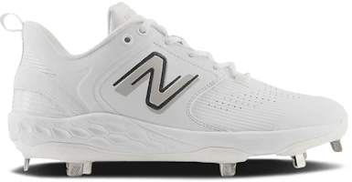 New Balance Fresh Foam X 3000v6 Metal Synthetics 2E Wide 'White Castlerock' L3000SW6-2E New Balance Fresh Foam X 3000v6 Metal Synthetics 2E Wide 'White Castlerock' L3000SW6-2E
