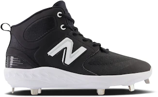 New Balance Fresh Foam X 3000v6 Mid Metal 2E Wide 'Black White' M3000BK6-2E New Balance Fresh Foam X 3000v6 Mid Metal 2E Wide 'Black White' M3000BK6-2E