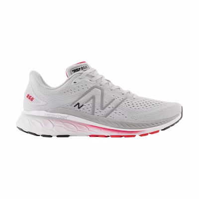 NB Fresh Foam X 860v13 2E Wide 'Light Aluminum True Red'