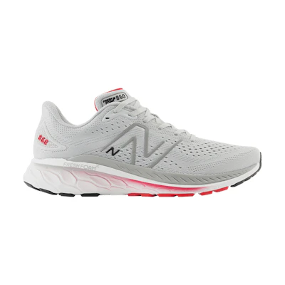 NB Fresh Foam X 860v13 4E Wide 'Light Aluminum True Red'