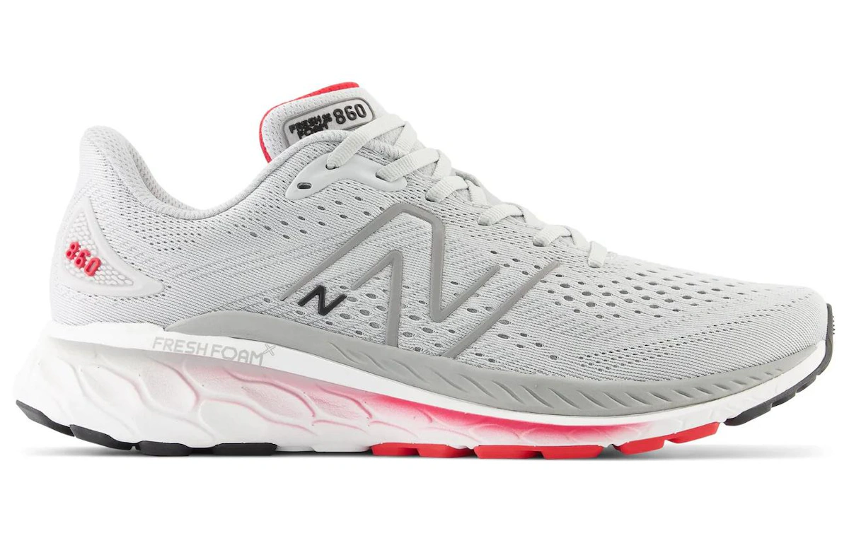 New Balance Fresh Foam X 860v13 'Light Aluminum True Red' M860S13