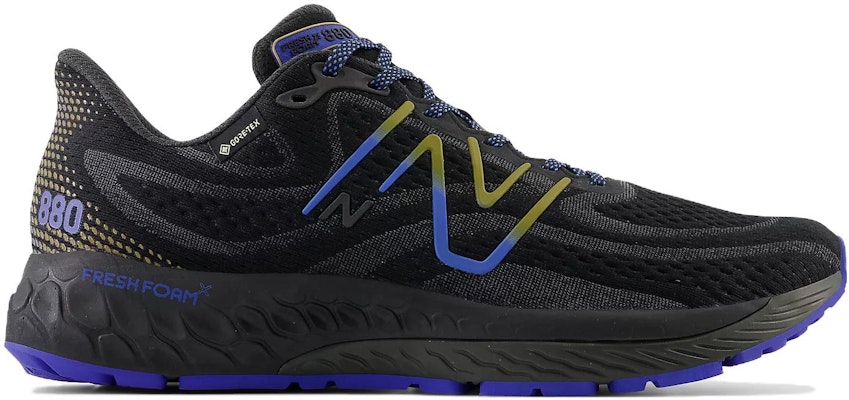 New Balance Fresh Foam X 880 v13 Gore-Tex 'Black Blue' M880GQ13 Order New Balance Fresh Foam X 880 v13 Gore-Tex 'Black Blue' M880GQ13