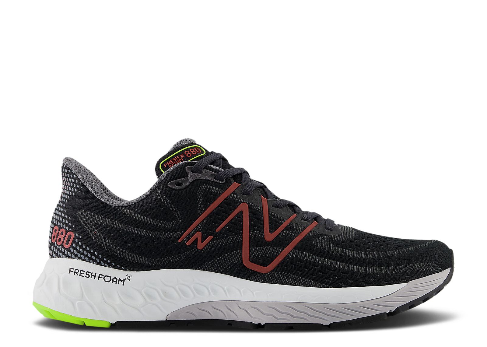 New Balance Fresh Foam X 880v13 2E Wide 'Black Brick Red' M880M13-2E