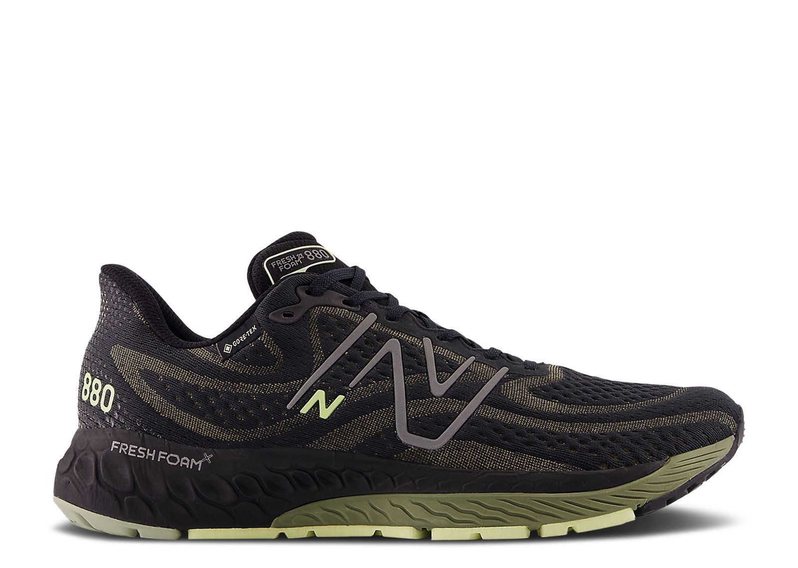 New Balance Fresh Foam X 880v13 GORE-TEX 2E Wide 'Black Dark Olive' M880GL13-2E