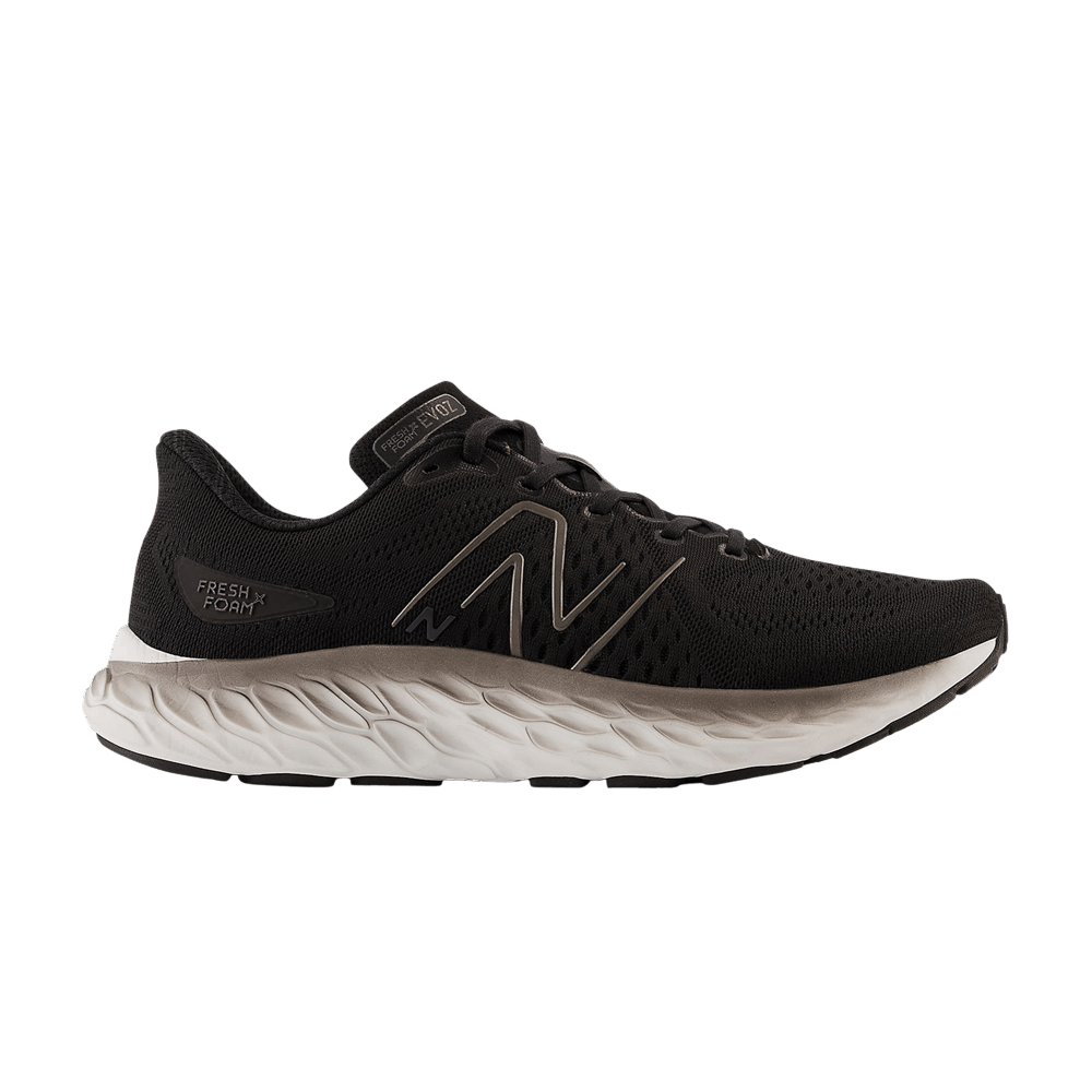 New Balance Fresh Foam X EVOZ v3 2E Wide 'Black Silver Metallic' MEVOZLK3-2E