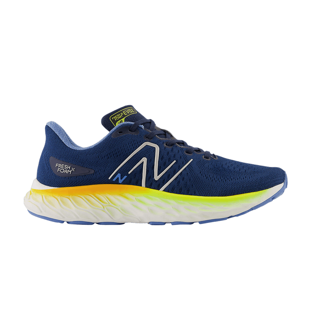 New Balance Fresh Foam X EVOZ v3 2E Wide 'Heritage Blue Cosmic Pineapple' MEVOZLH3-2E