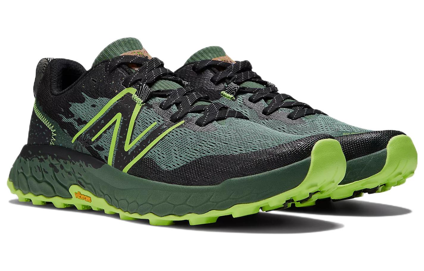 Lookbook New Balance Fresh Foam X Hierro v7 'Hijau Batu Giok Pixel' MTHIERT7