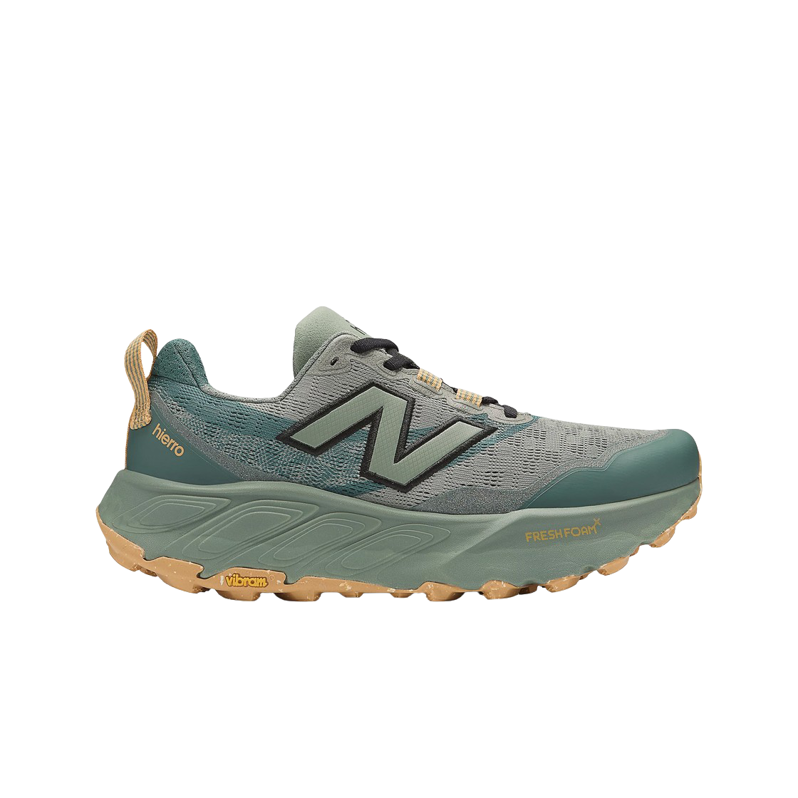 New Balance Fresh Foam X Hierro v9 Low-Top Trail Running Shoes Green Men MTHIERO9