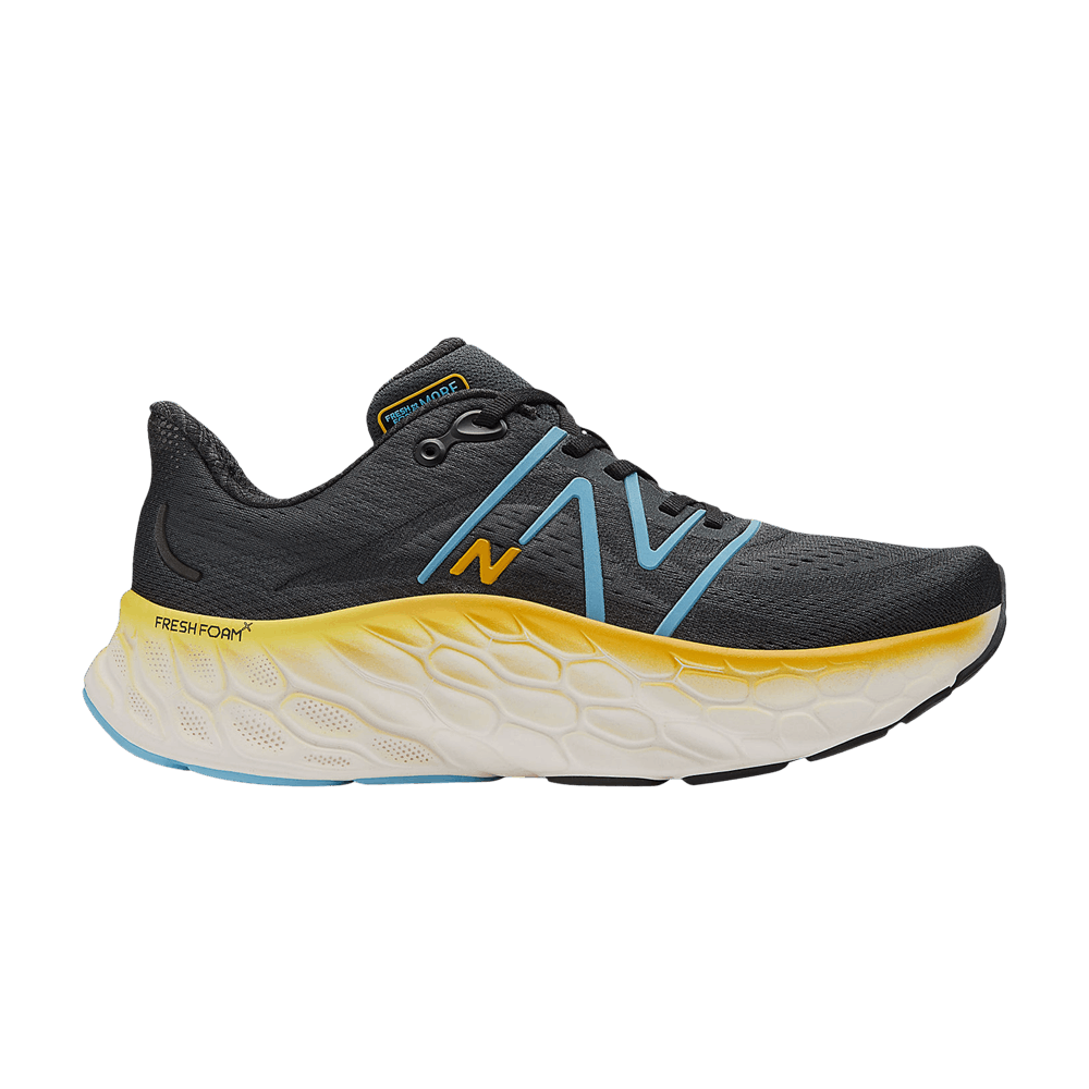 New Balance Fresh Foam X More v4 2E Wide 'Black Coastal Blue' MMORCD4-2E