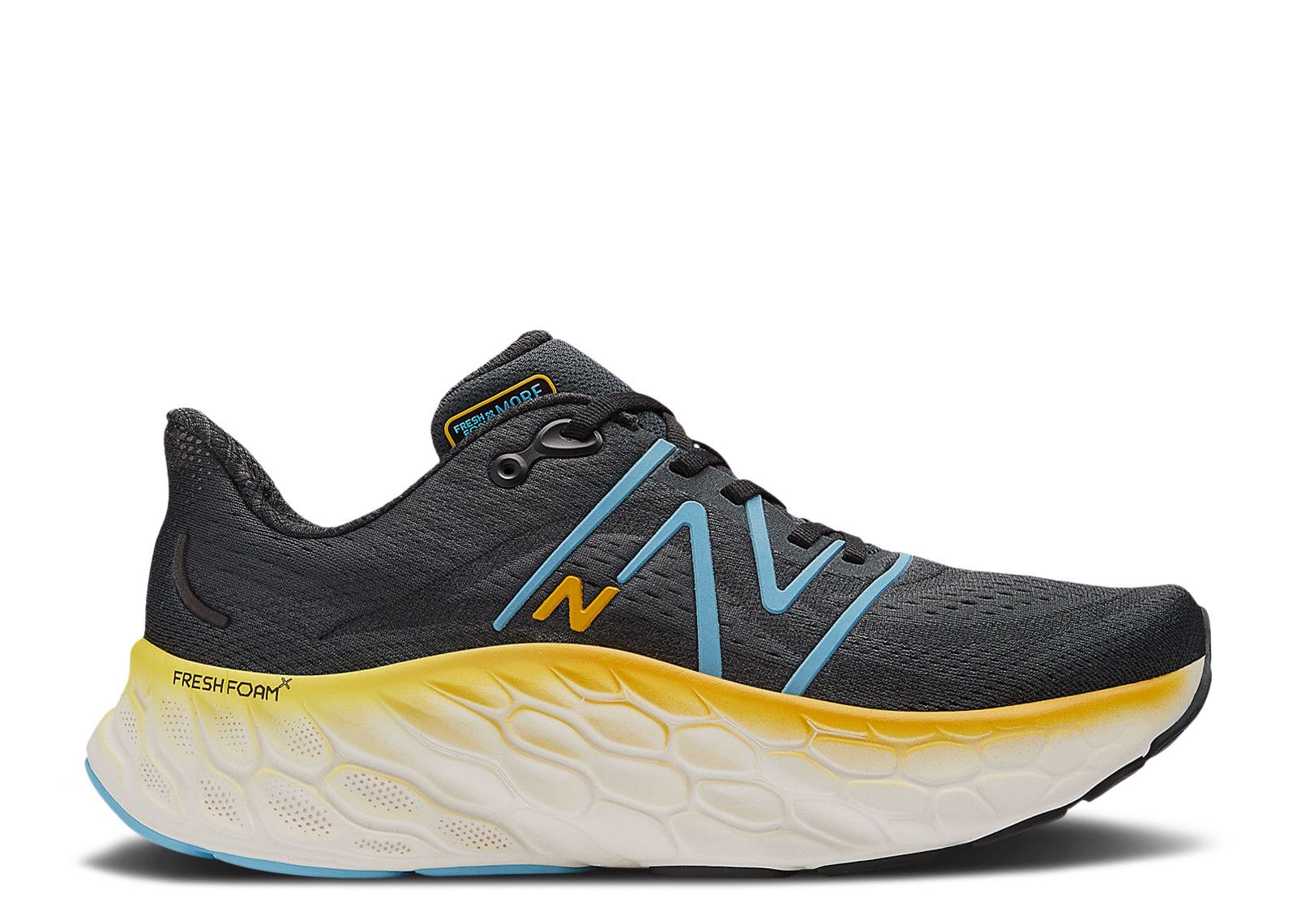 New Balance Fresh Foam X More v4 2E Wide 'Black Coastal Blue' MMORCD4-2E