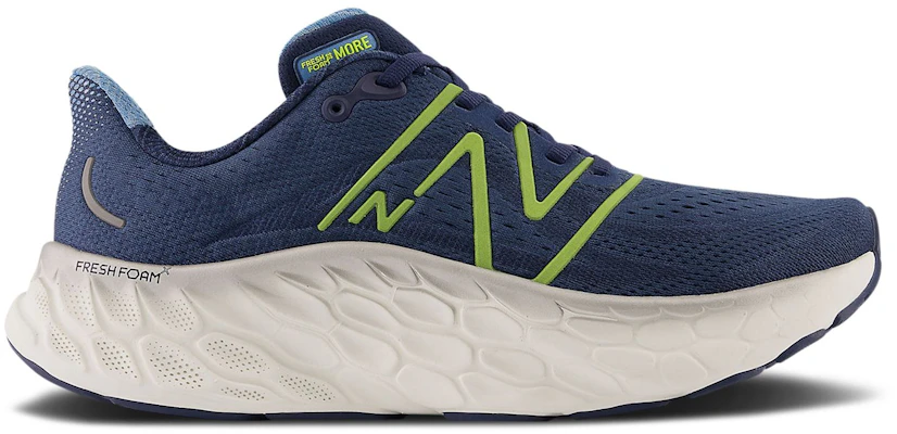 New Balance Fresh Foam X More v4 2E Wide ''Navy Groen'' MMORCN4-2E Buy New Balance Fresh Foam X More v4 2E Wide ''Navy Groen'' MMORCN4-2E