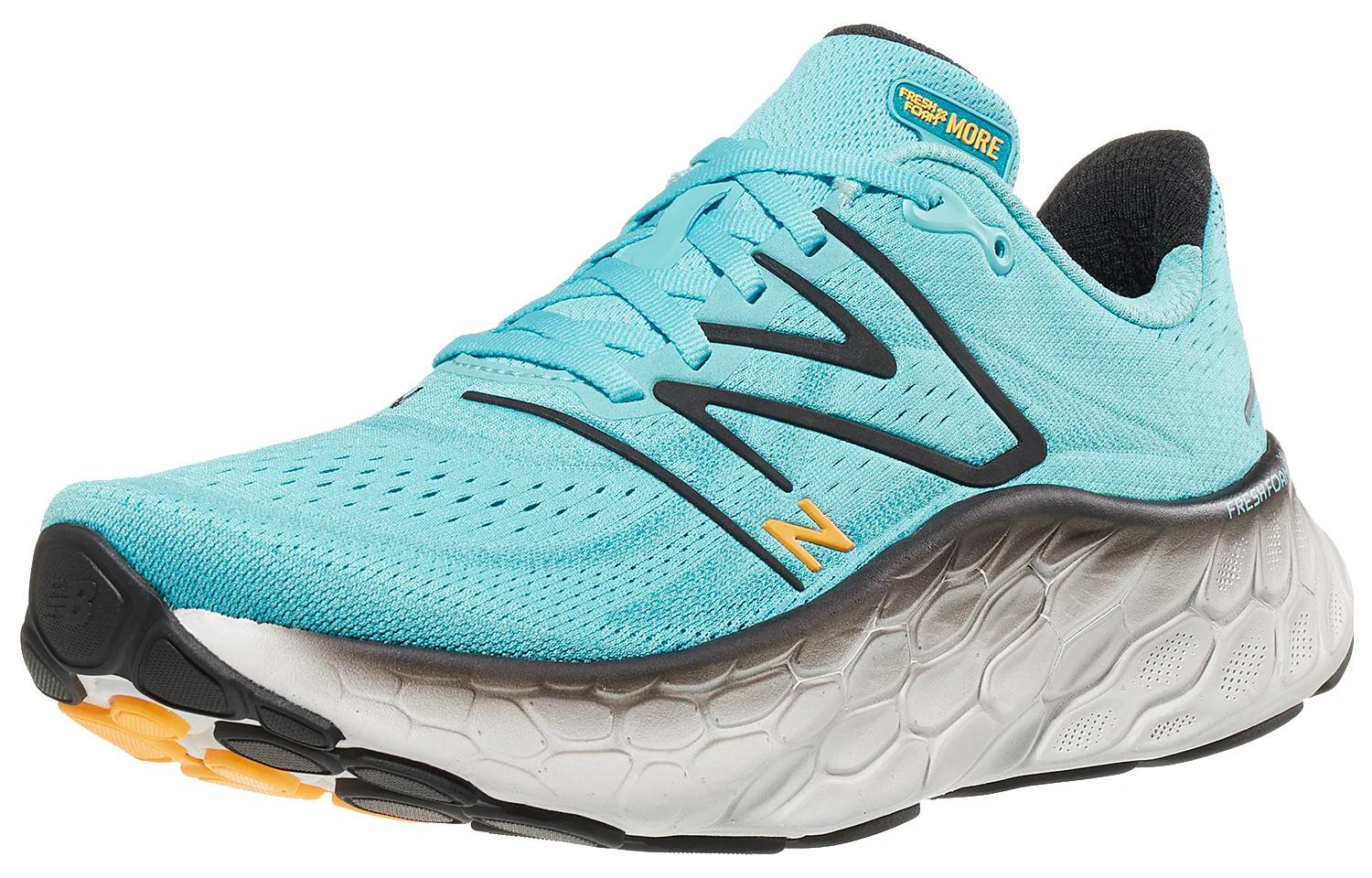 NB Fresh Foam X More v4 2E Wide 'Summer Aqua' 圖 3