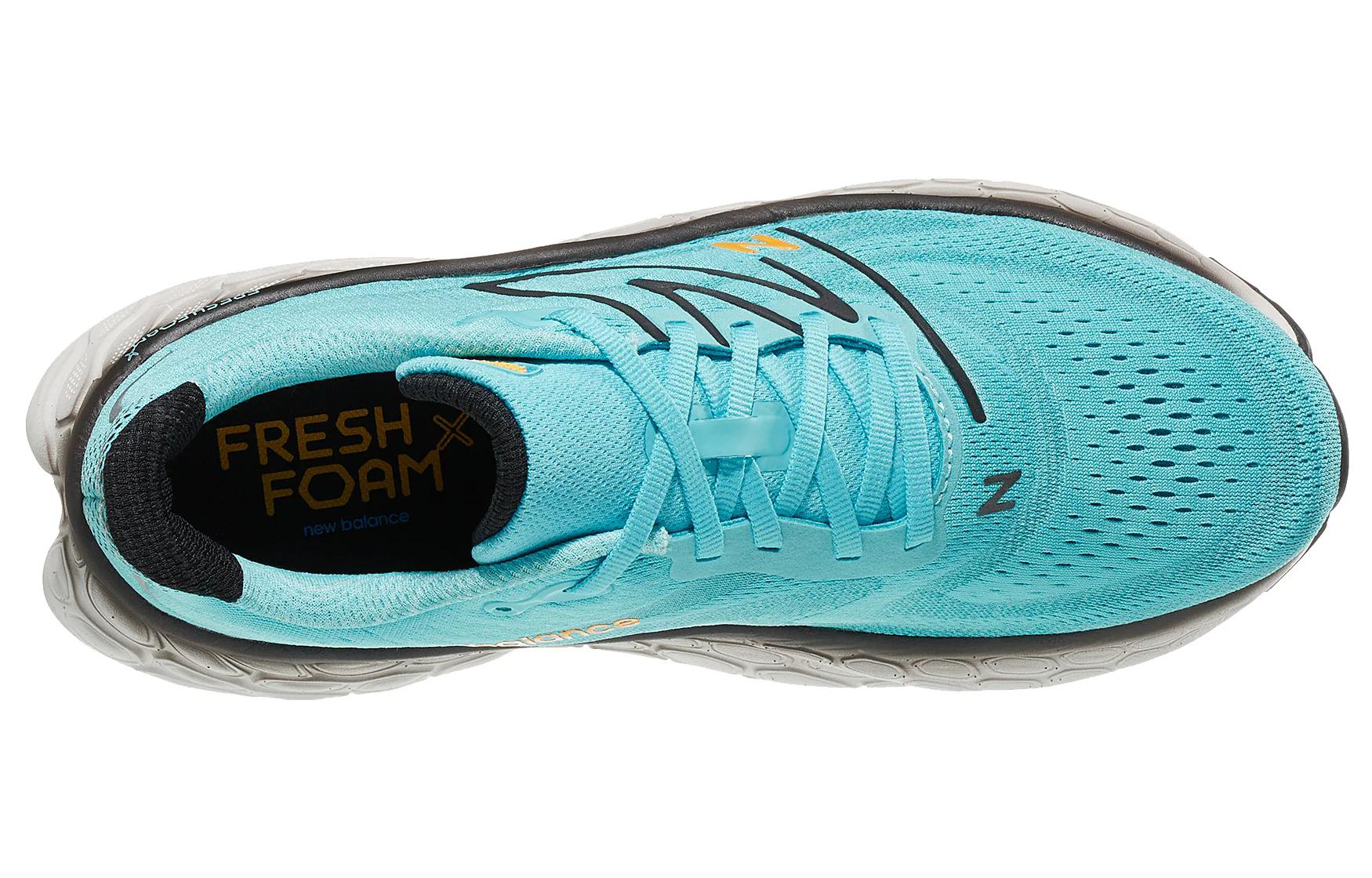 NB Fresh Foam X More v4 2E Wide 'Summer Aqua' 圖 4