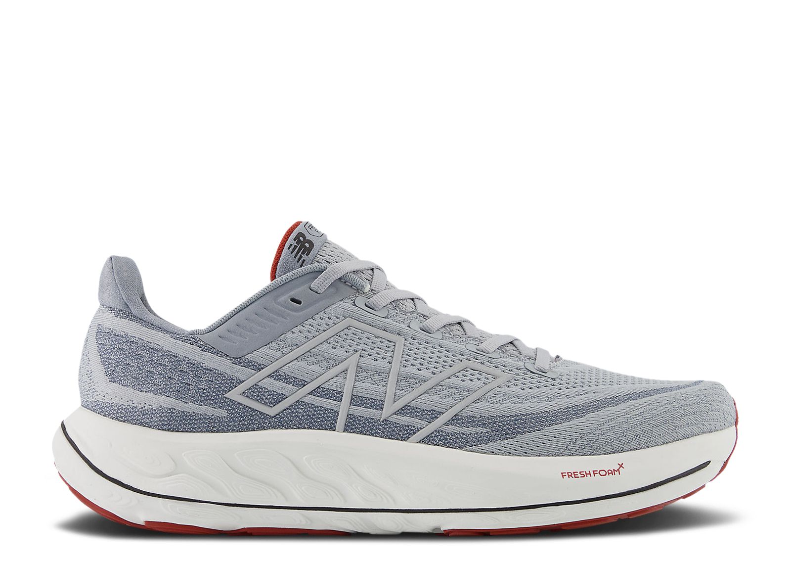 New Balance Fresh Foam X Vongo v6 2E Wide 'Aluminum Grey Brick Red' MVNGOLG6-2E