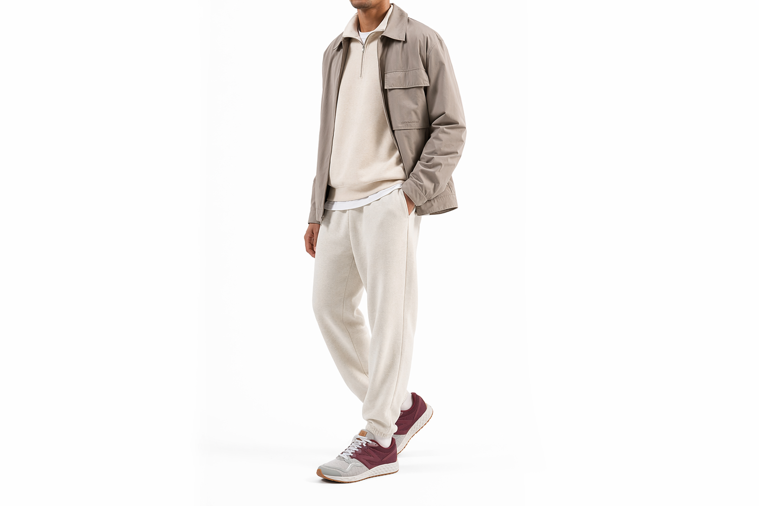 Order New Balance Fresh Foam Zante Sweatshirt 'Abu Merah Wine' ML1980AB