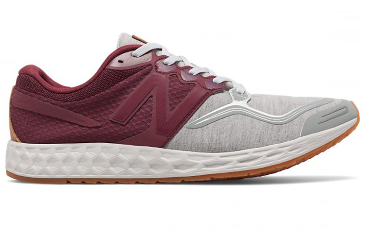 NB Fresh Foam Zante Sweatshirt 'Gray Wine Red' 圖 2