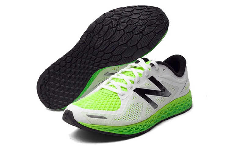 Shop New Balance Fresh Foam Zante v2 Basse Blanc/Vert MZANTHT2