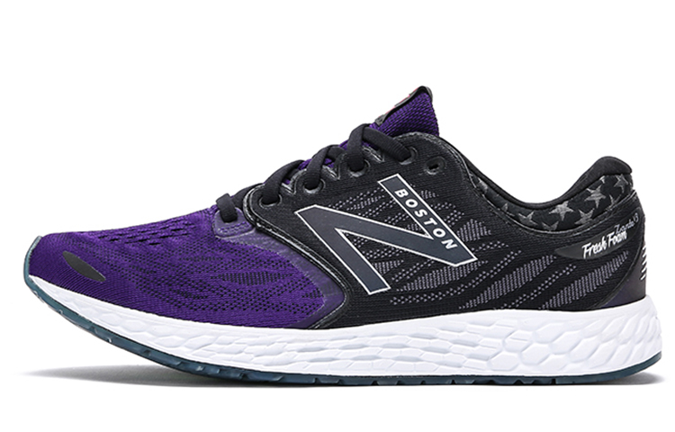 New Balance Fresh Foam Zante v3 Boston 'Black Purple' MZANTBO3
