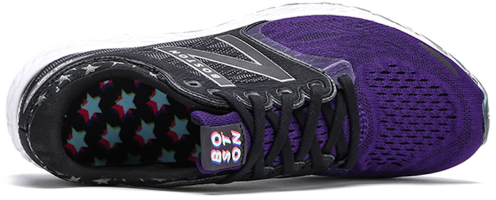 New Balance Fresh Foam Zante v3 Boston 'Black Purple' MZANTBO3 Order New Balance Fresh Foam Zante v3 Boston 'Black Purple' MZANTBO3