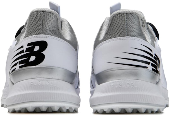 ニューバランス FuelCell 1001 BOA ゴルフシューズ (白/銀/黒) UGH1001W Shop ニューバランス FuelCell 1001 BOA ゴルフシューズ (白/銀/黒) UGH1001W