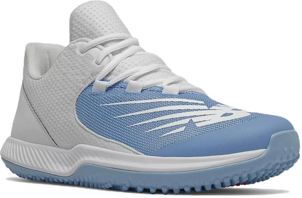 New Balance NB FuelCell 4040 v6 人造草地训练鞋 防滑耐磨 低帮 蓝白 Lookbook New Balance NB FuelCell 4040 v6 人造草地训练鞋 防滑耐磨 低帮 蓝白