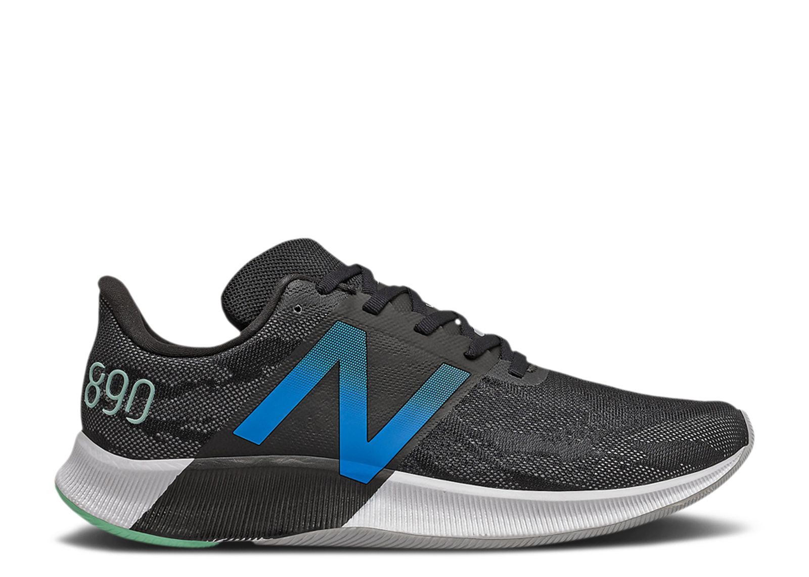 New Balance FuelCell 890v8 2E Wide 'Black Neo Classic Blue' M890BM8-2E