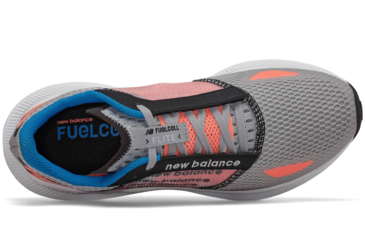 Lookbook New Balance FuelCell D-Wide Grau/Rosa MFCFLLG