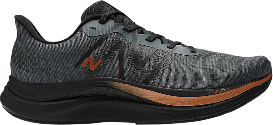 New Balance FuelCell Propel v4 2E Wide Graphite Copper Metallic